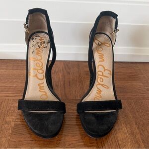 Sam Edelman Black Sandal Heels